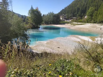 L'azzurro del torrente