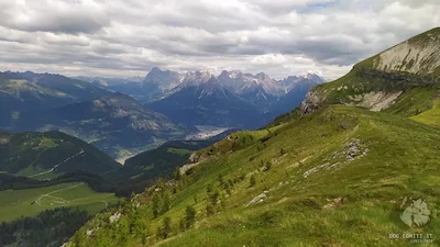 Le Pale di San Martino dal Pavione