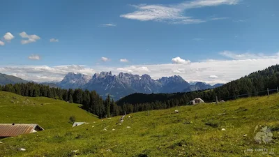 Il panorama dall'Agnerola